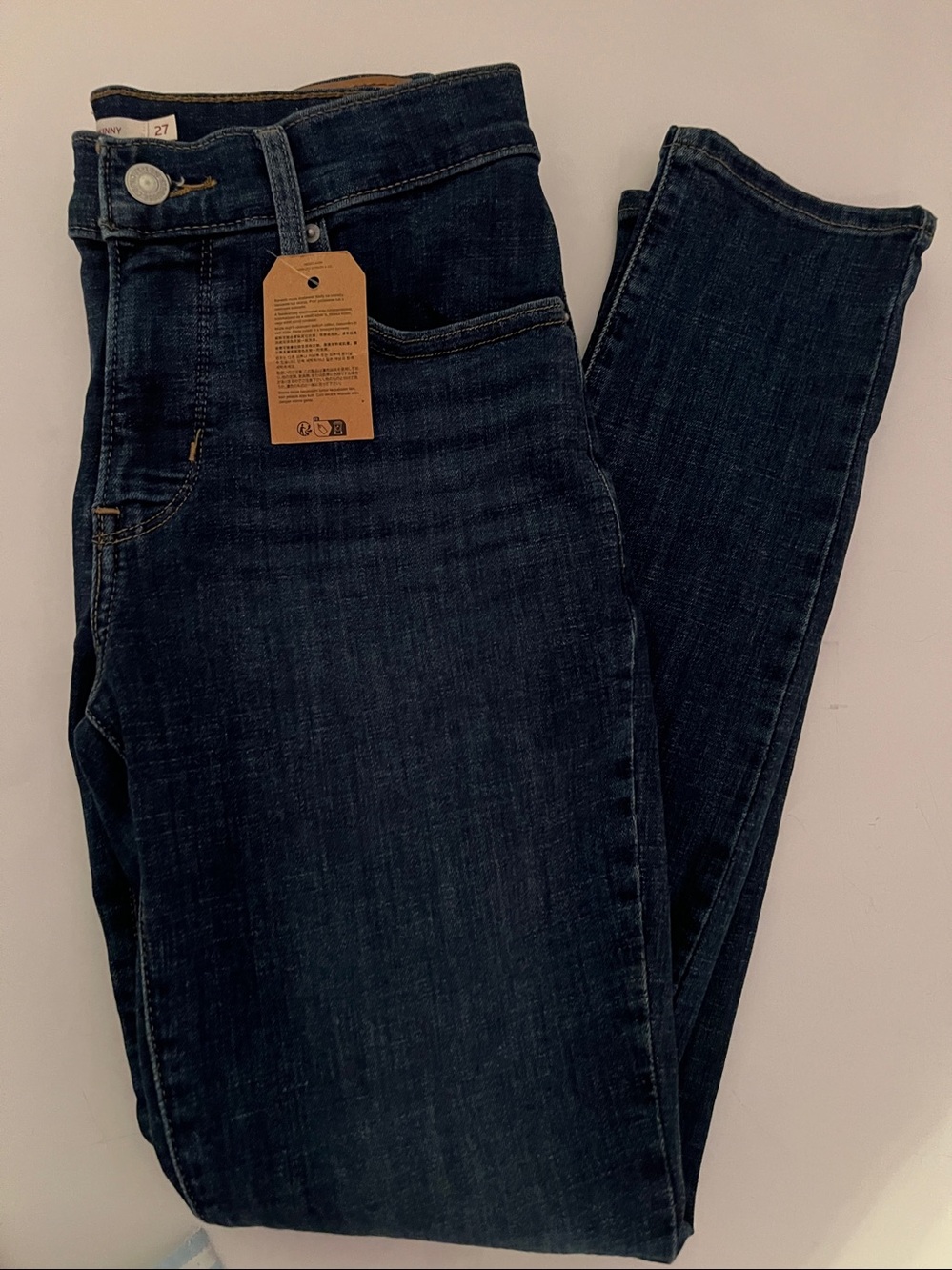 NEW Levi’s 311 Shaping Skinny Jeans Size 27 Dark Blue Slim Jeans
